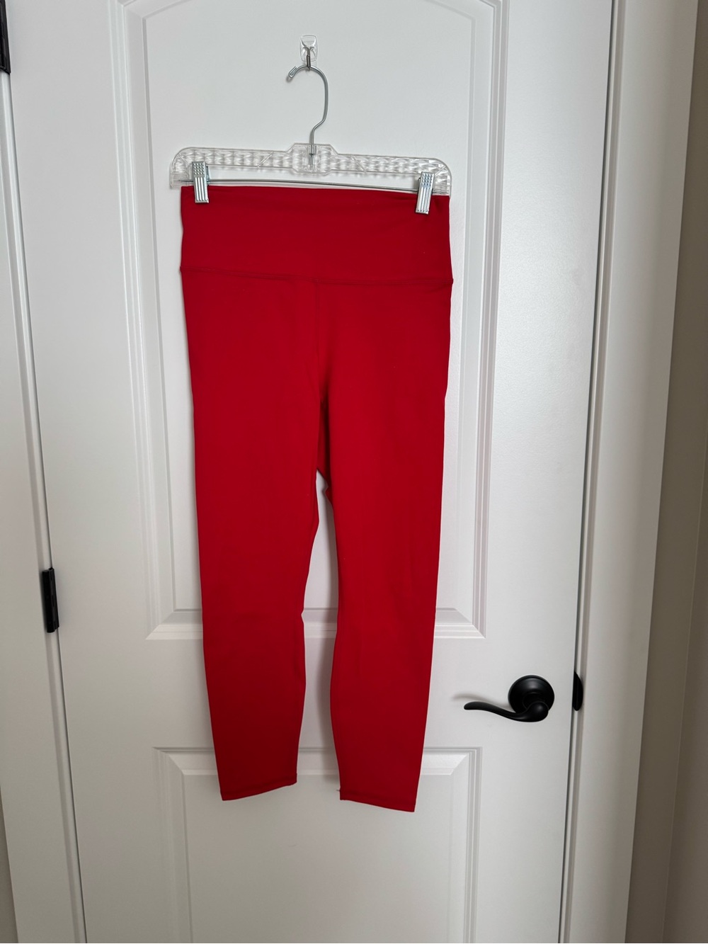 Fabletics PowerHold Red High-Waist Leggings